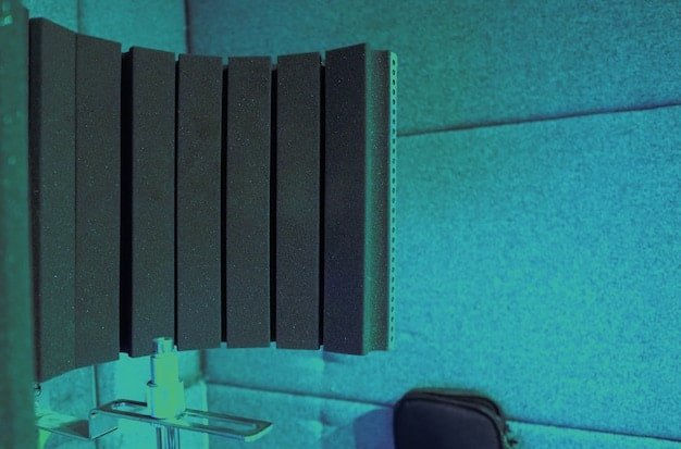 An interior view of a PC case lined with sound dampening material, showcasing how the material absorbs and reduces noise. The components are neatly arranged, and the focus is on the effective soundproofing of the case.