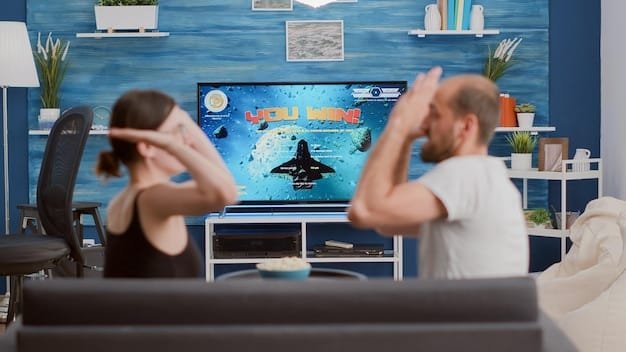 A split-screen comparison showing a game running on the standard PS5 versus the same game running on the PS5 Pro, highlighting the improved graphics, resolution, and frame rate on the Pro version.