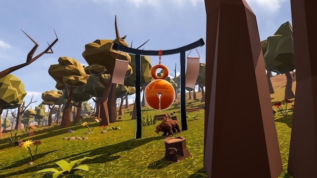 A dynamic screenshot from the gameplay of the first featured game, showcasing a visually impressive scene or a key character in action.